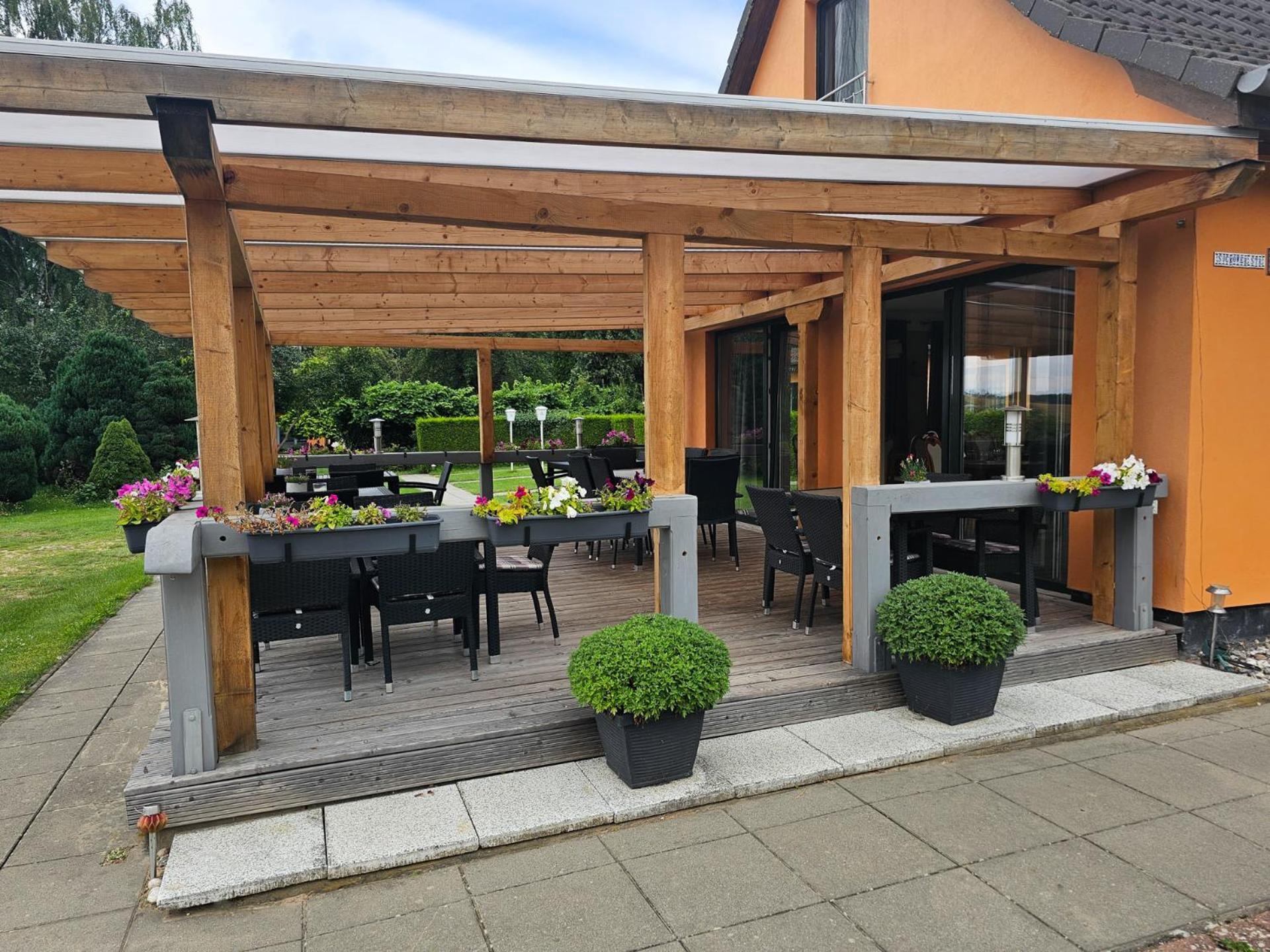 Pension Achterland Mellenthin Exterior foto