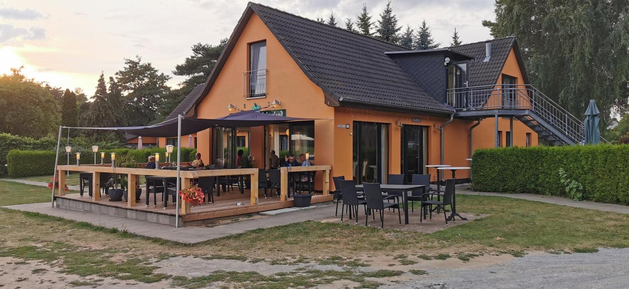 Pension Achterland Mellenthin Exterior foto